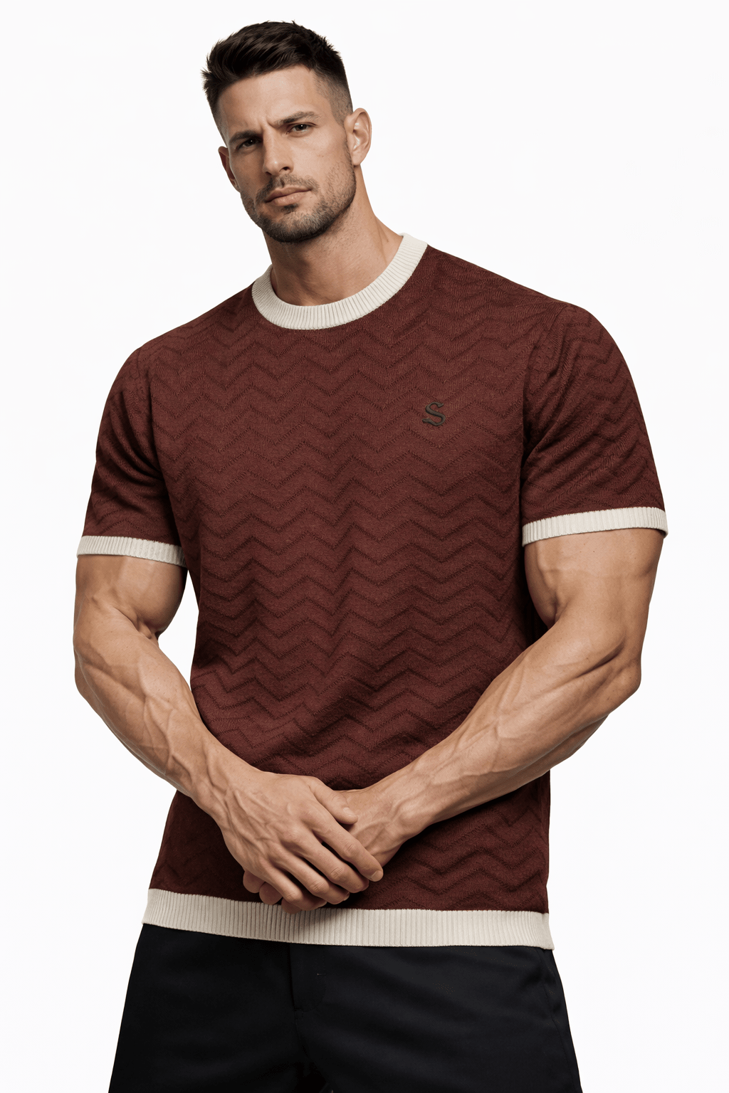 Kashmizoir 6 - T-Shirt for Men - Sarman Fashion - Wholesale Clothing Fashion Brand for Men from Canada