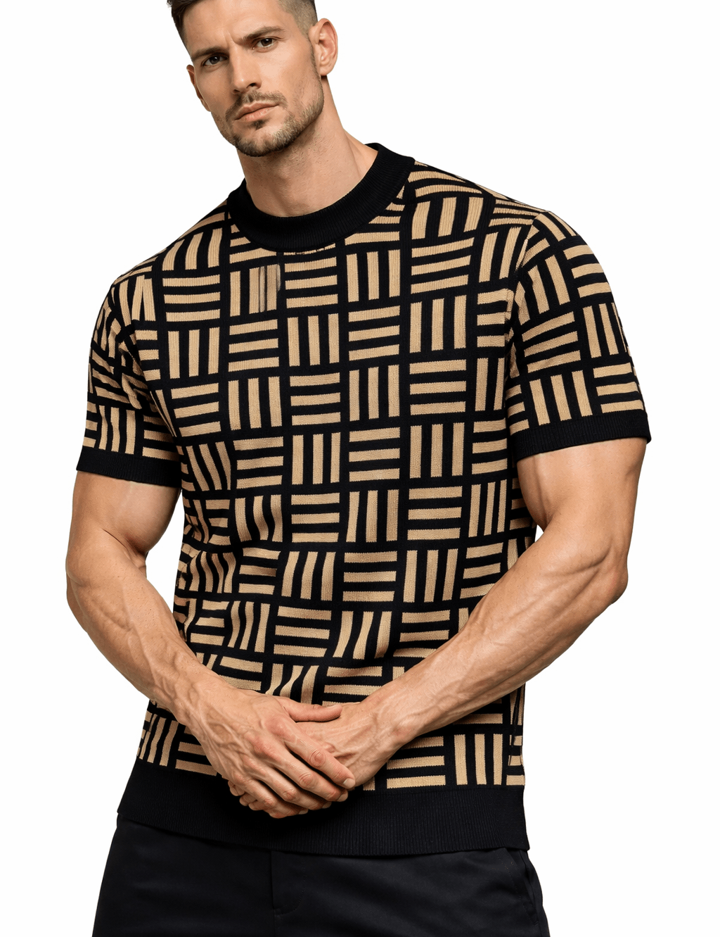 Kashmizoir 8 - T-Shirt for Men - Sarman Fashion - Wholesale Clothing Fashion Brand for Men from Canada
