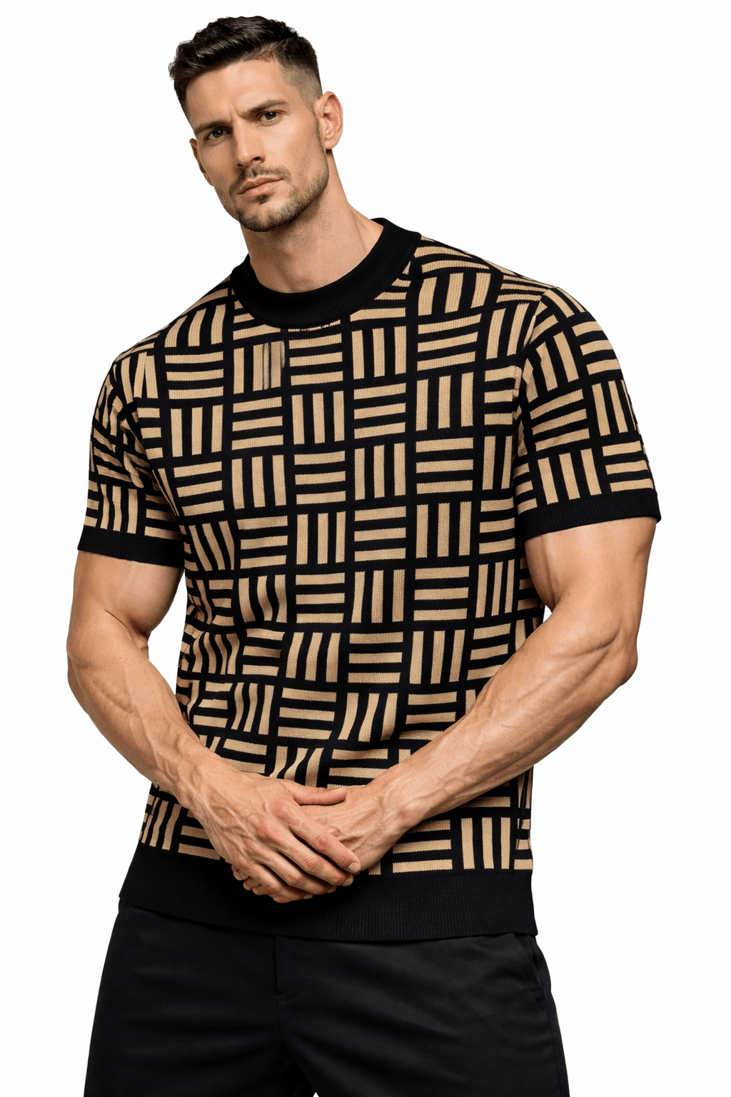Kashmizoir 8 - T-Shirt for Men - Sarman Fashion - Wholesale Clothing Fashion Brand for Men from Canada
