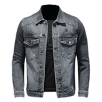 KATM 3 - Long Sleeve Jeans Jacket for Men - Sarman Fashion - Wholesale Clothing Fashion Brand for Men from Canada