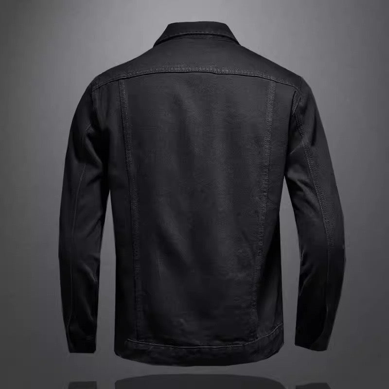 KATM 5 - Long Sleeve Jeans Jacket for Men - Sarman Fashion - Wholesale Clothing Fashion Brand for Men from Canada