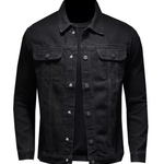 KATM 5 - Long Sleeve Jeans Jacket for Men - Sarman Fashion - Wholesale Clothing Fashion Brand for Men from Canada