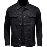 KATM 5 - Long Sleeve Jeans Jacket for Men - Sarman Fashion - Wholesale Clothing Fashion Brand for Men from Canada