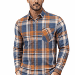 KAZAR 2 - Long Sleeves Shirt for Men - Sarman Fashion - Wholesale Clothing Fashion Brand for Men from Canada