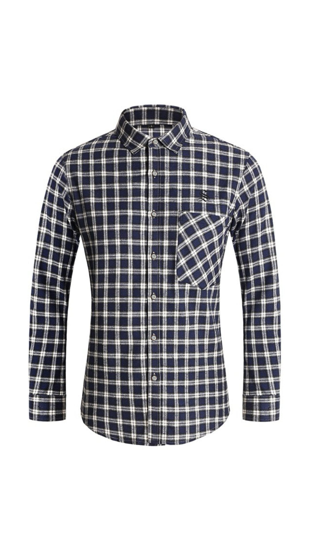 KAZAR 2 - Long Sleeves Shirt for Men - Sarman Fashion - Wholesale Clothing Fashion Brand for Men from Canada