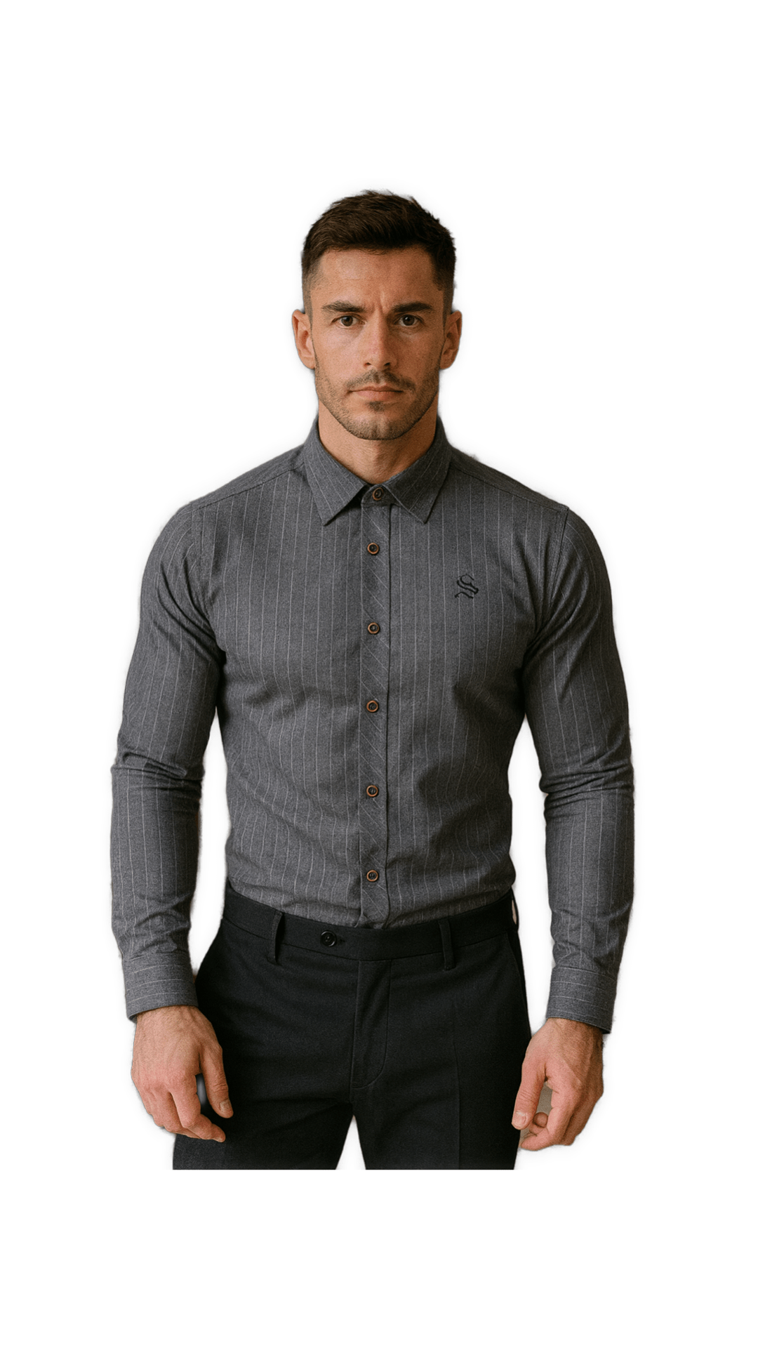 KAZAR - Long Sleeves Shirt for Men - Sarman Fashion - Wholesale Clothing Fashion Brand for Men from Canada