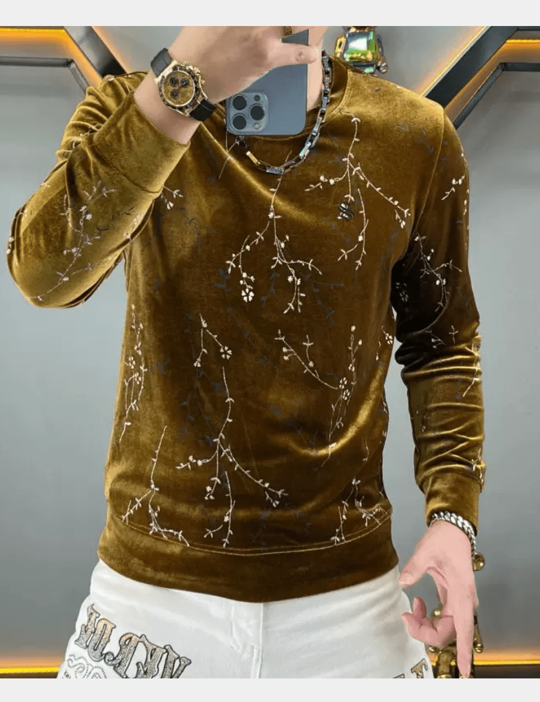 Keriza - Long Sleeve Shirt for Men - Sarman Fashion - Wholesale Clothing Fashion Brand for Men from Canada