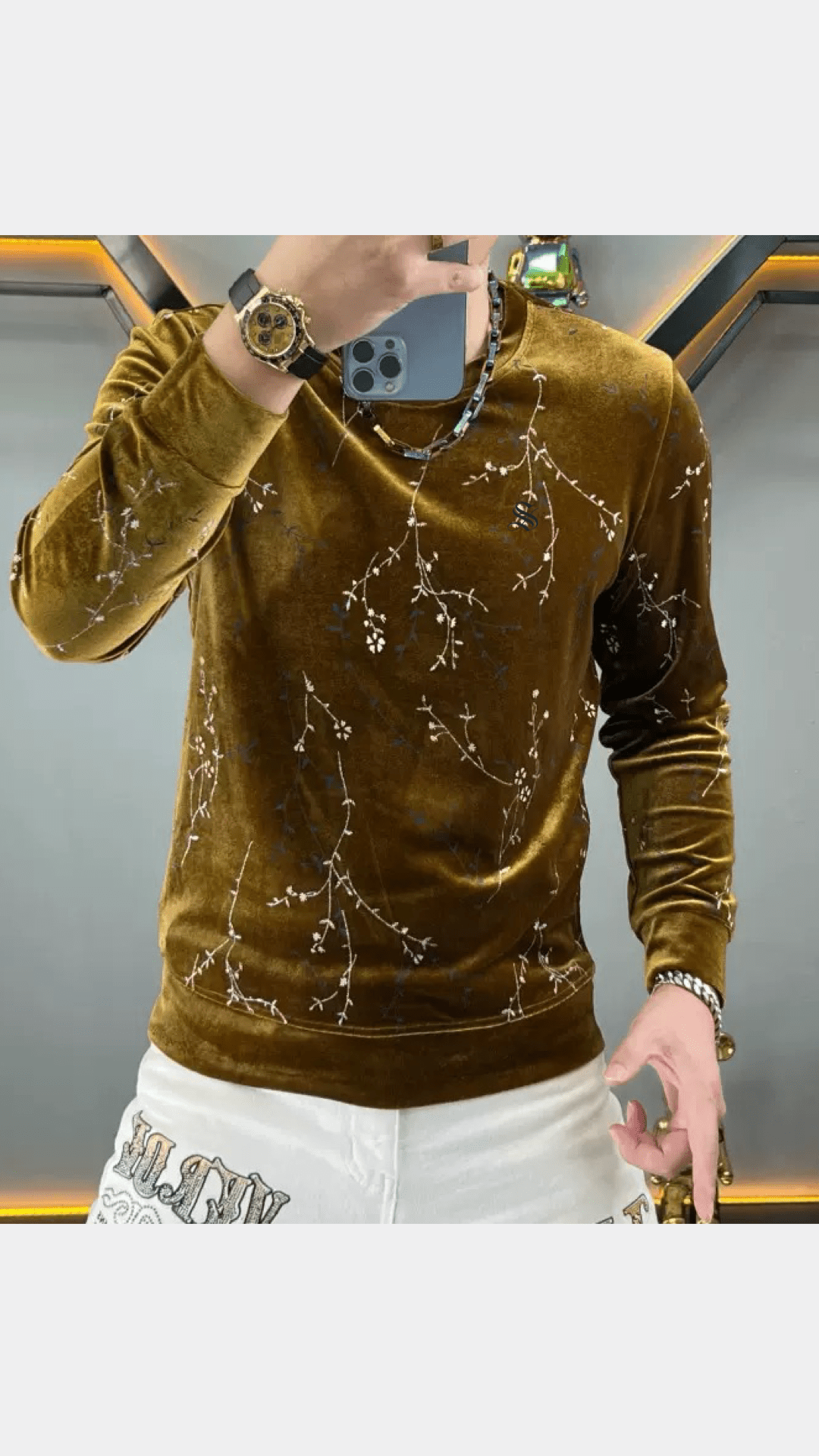 Keriza - Long Sleeve Shirt for Men - Sarman Fashion - Wholesale Clothing Fashion Brand for Men from Canada