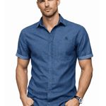 Kermes - Short Sleeves Shirt for Men - Sarman Fashion - Wholesale Clothing Fashion Brand for Men from Canada