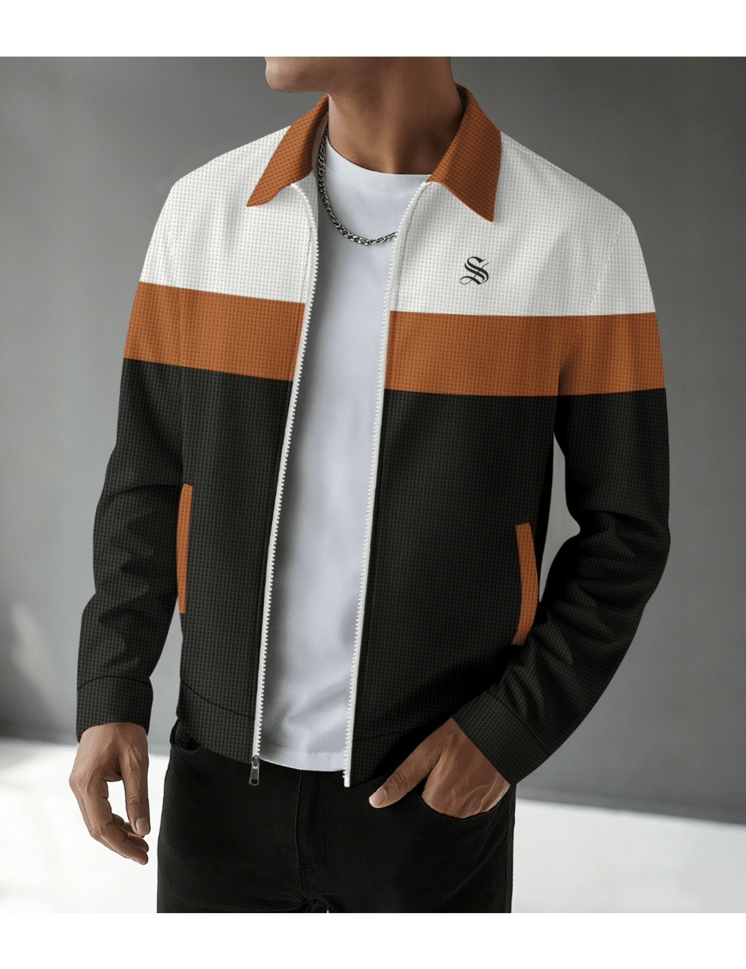 Kerpaz - Long Sleeve Jacket for Men - Sarman Fashion - Wholesale Clothing Fashion Brand for Men from Canada