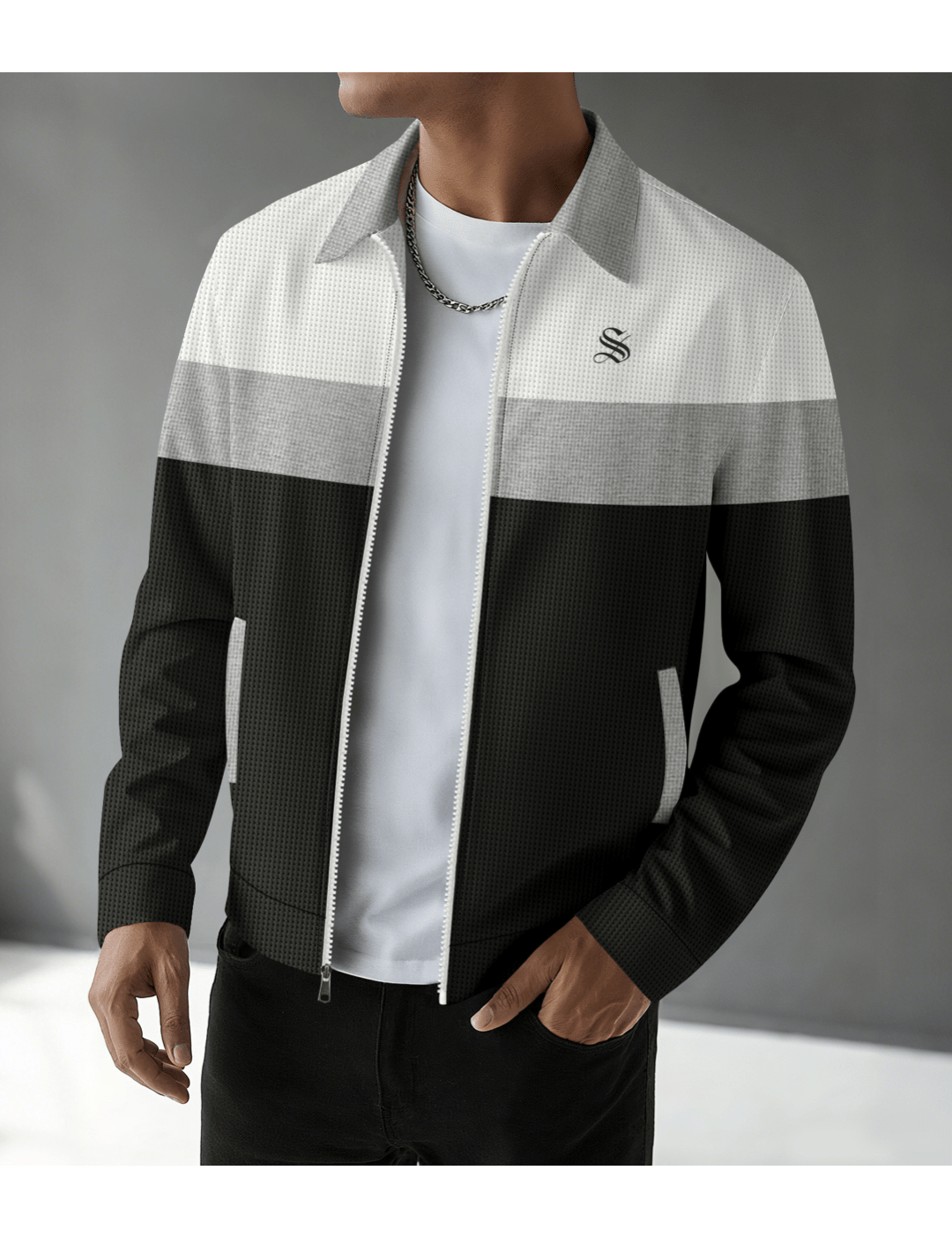 Kerpaz - Long Sleeve Jacket for Men - Sarman Fashion - Wholesale Clothing Fashion Brand for Men from Canada