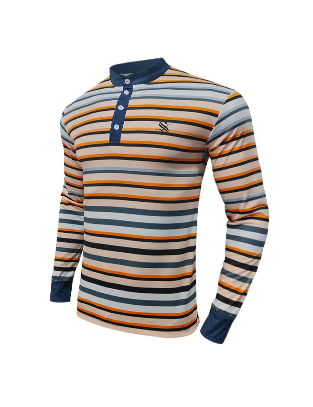 Kervoja - Long Sleeve Shirt for Men - Sarman Fashion - Wholesale Clothing Fashion Brand for Men from Canada