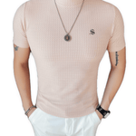 KFY - High Neck T-shirt for Men - Sarman Fashion - Wholesale Clothing Fashion Brand for Men from Canada