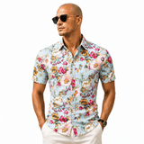 Kia - Short Sleeves Shirt for Men - Sarman Fashion - Wholesale Clothing Fashion Brand for Men from Canada