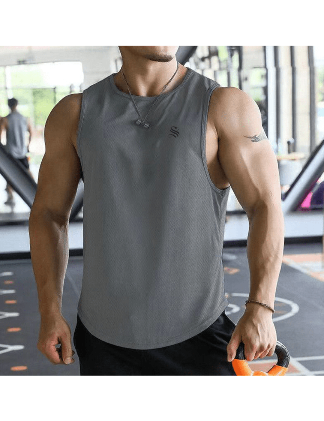Kibanka 2 - Tank Top for Men - Sarman Fashion - Wholesale Clothing Fashion Brand for Men from Canada