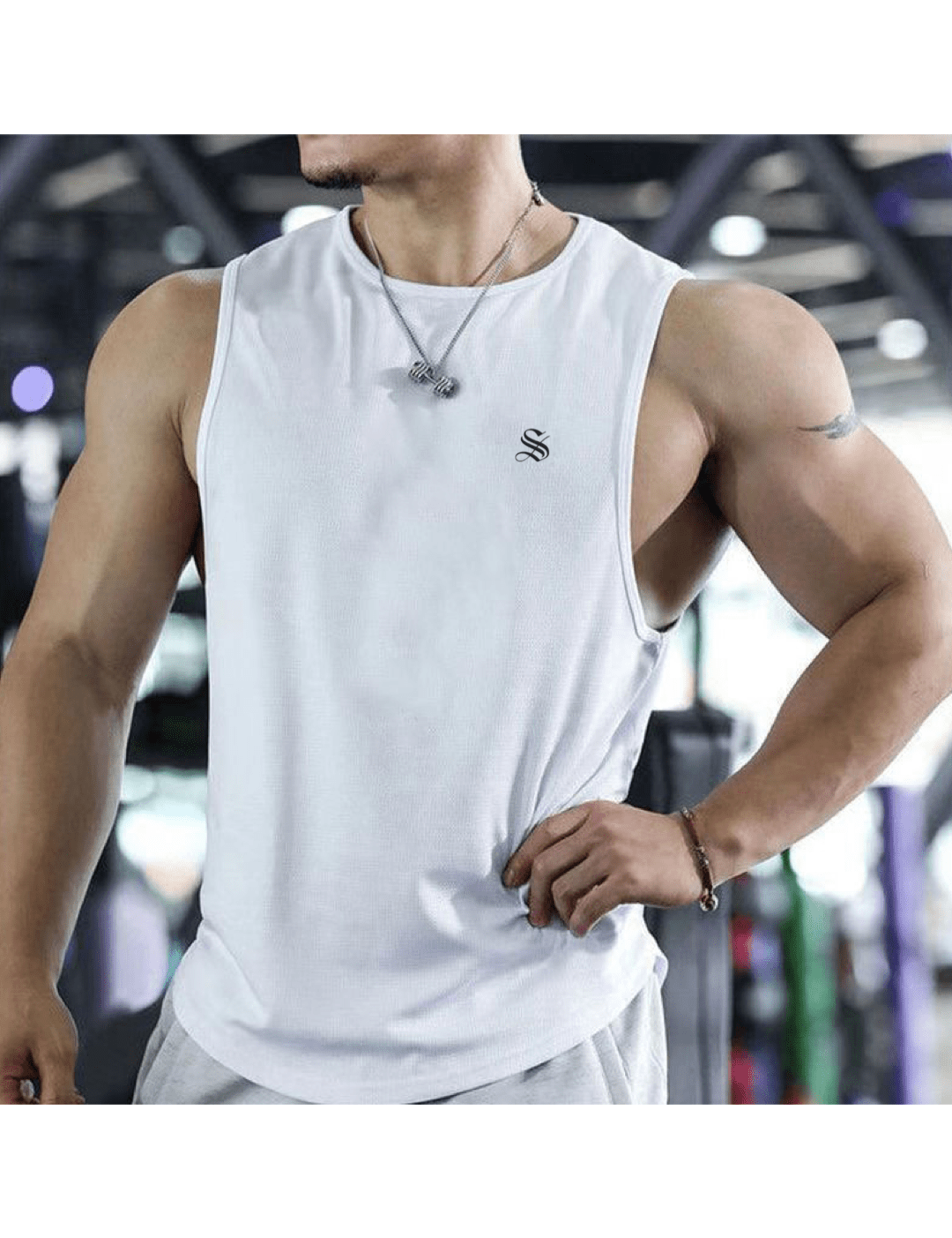 Kibanka 2 - Tank Top for Men - Sarman Fashion - Wholesale Clothing Fashion Brand for Men from Canada