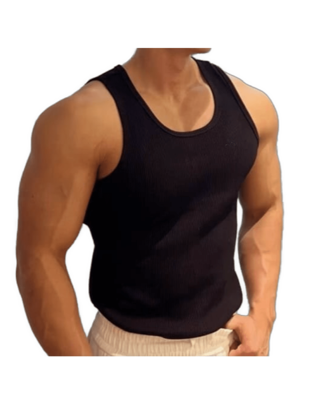 Kibanka 4 - Tank Top for Men - Sarman Fashion - Wholesale Clothing Fashion Brand for Men from Canada
