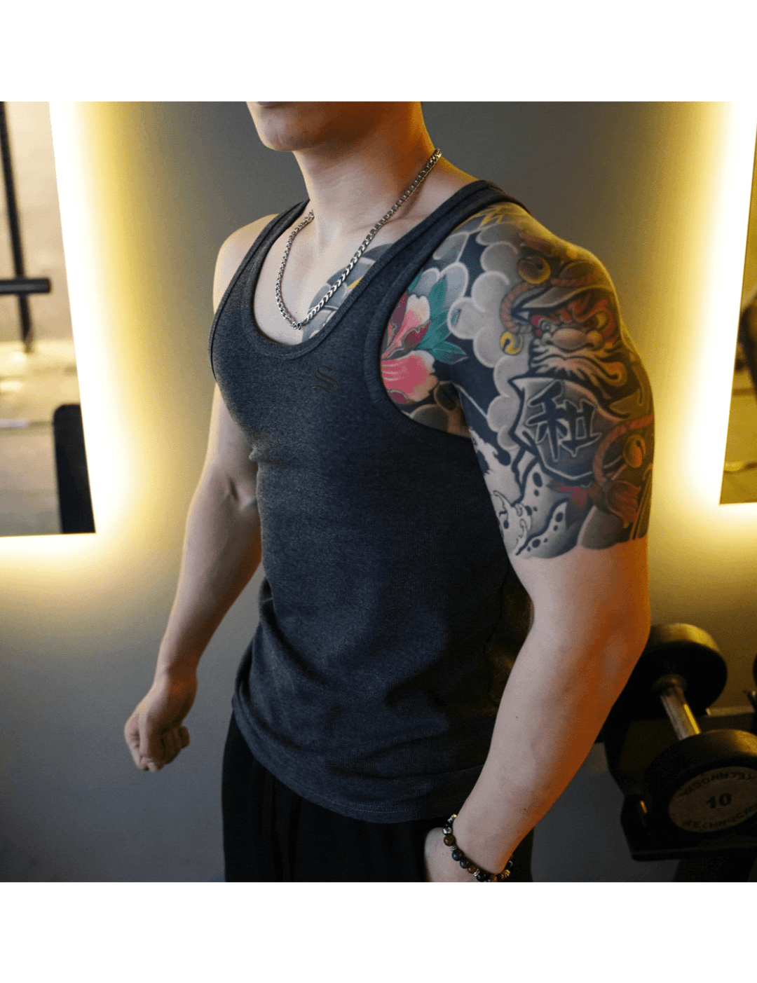 Kibanka 4 - Tank Top for Men - Sarman Fashion - Wholesale Clothing Fashion Brand for Men from Canada
