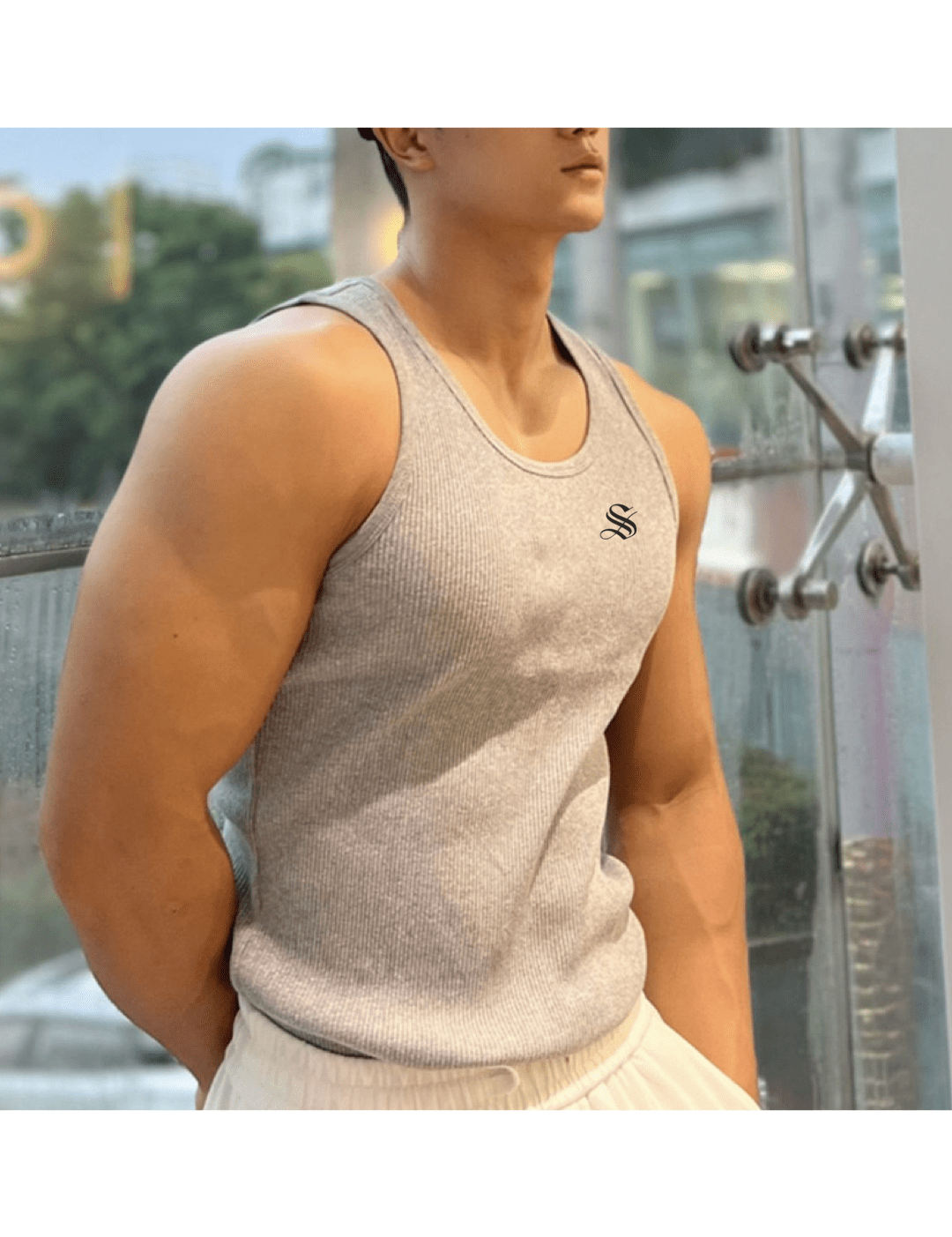 Kibanka 4 - Tank Top for Men - Sarman Fashion - Wholesale Clothing Fashion Brand for Men from Canada