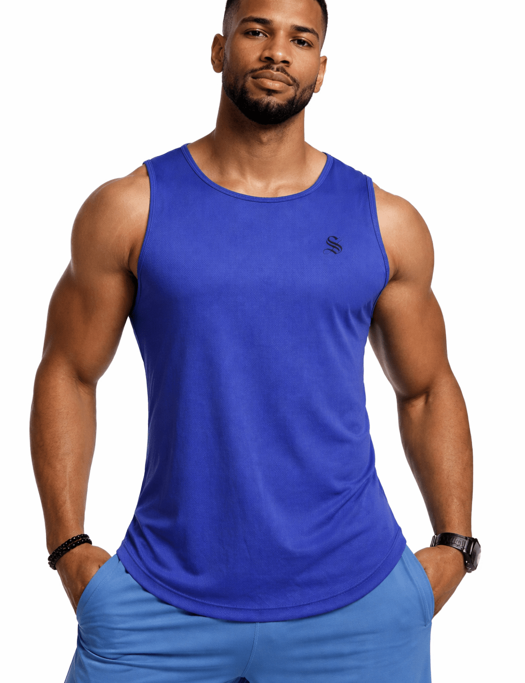 Kibanka 5 - Tank Top for Men - Sarman Fashion - Wholesale Clothing Fashion Brand for Men from Canada