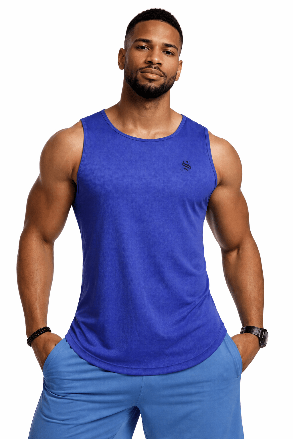 Kibanka 5 - Tank Top for Men - Sarman Fashion - Wholesale Clothing Fashion Brand for Men from Canada