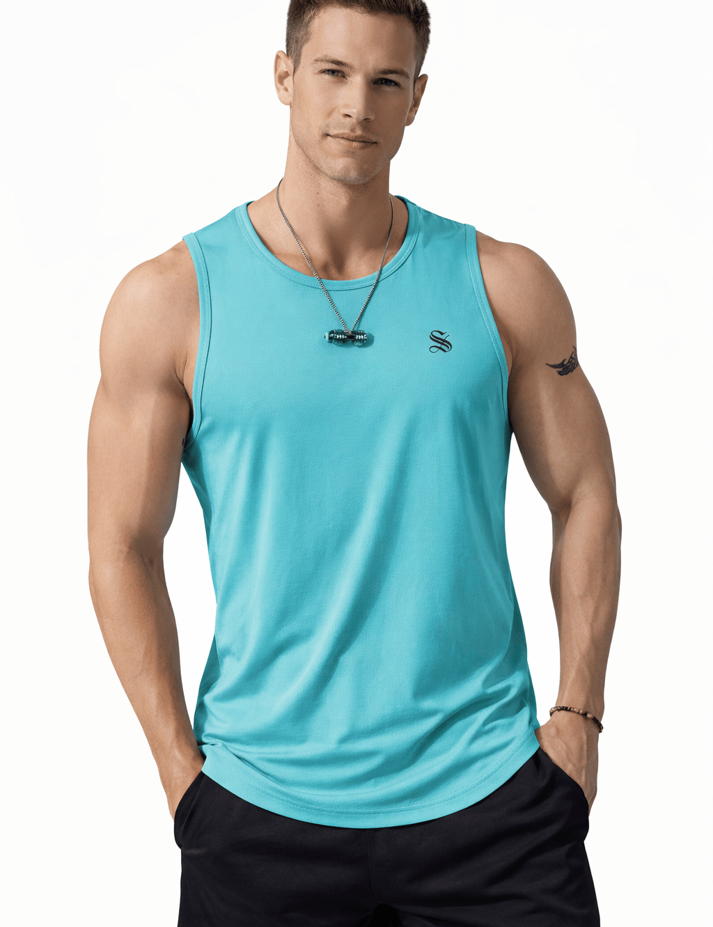 Kibanka 7 - Tank Top for Men - Sarman Fashion - Wholesale Clothing Fashion Brand for Men from Canada