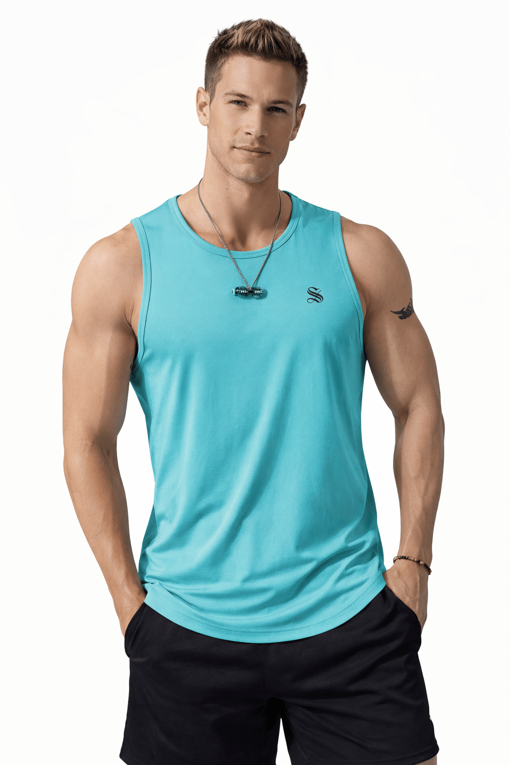 Kibanka 7 - Tank Top for Men - Sarman Fashion - Wholesale Clothing Fashion Brand for Men from Canada