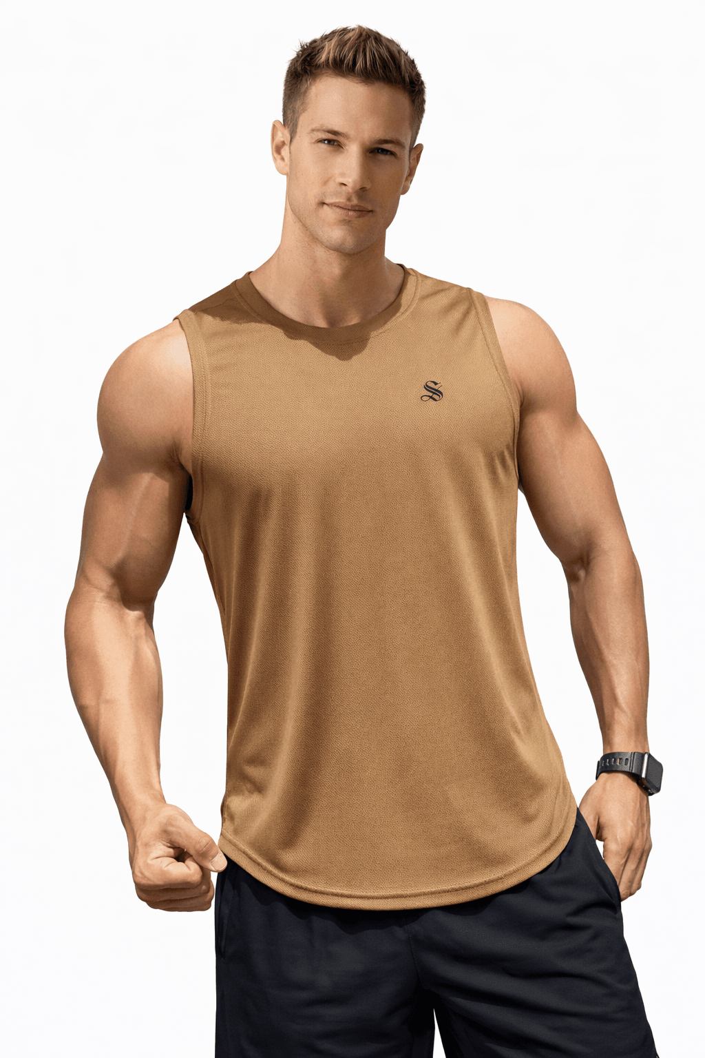 Kibanka 8 - Tank Top for Men - Sarman Fashion - Wholesale Clothing Fashion Brand for Men from Canada