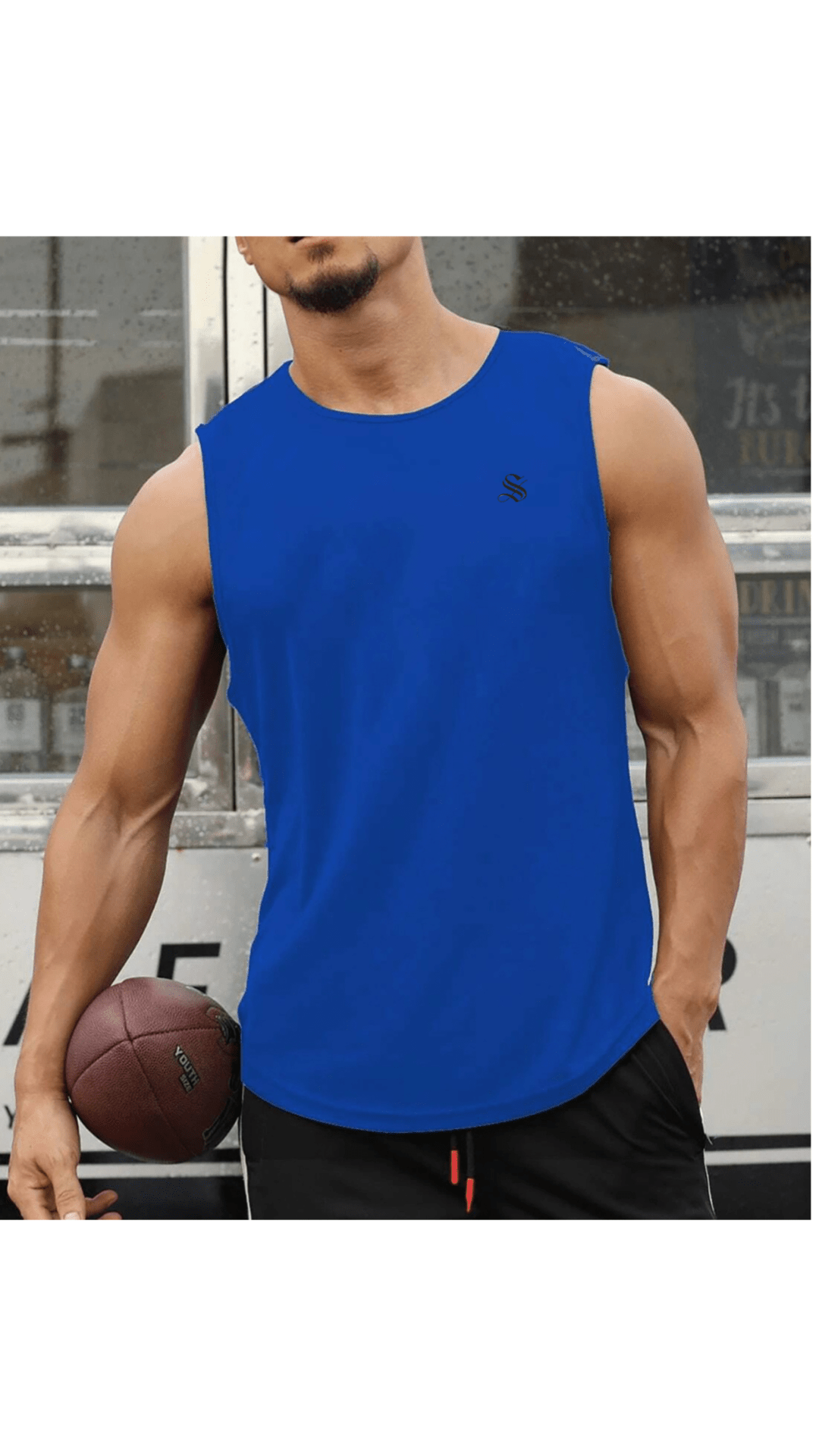 Kibanka - Tank Top for Men - Sarman Fashion - Wholesale Clothing Fashion Brand for Men from Canada
