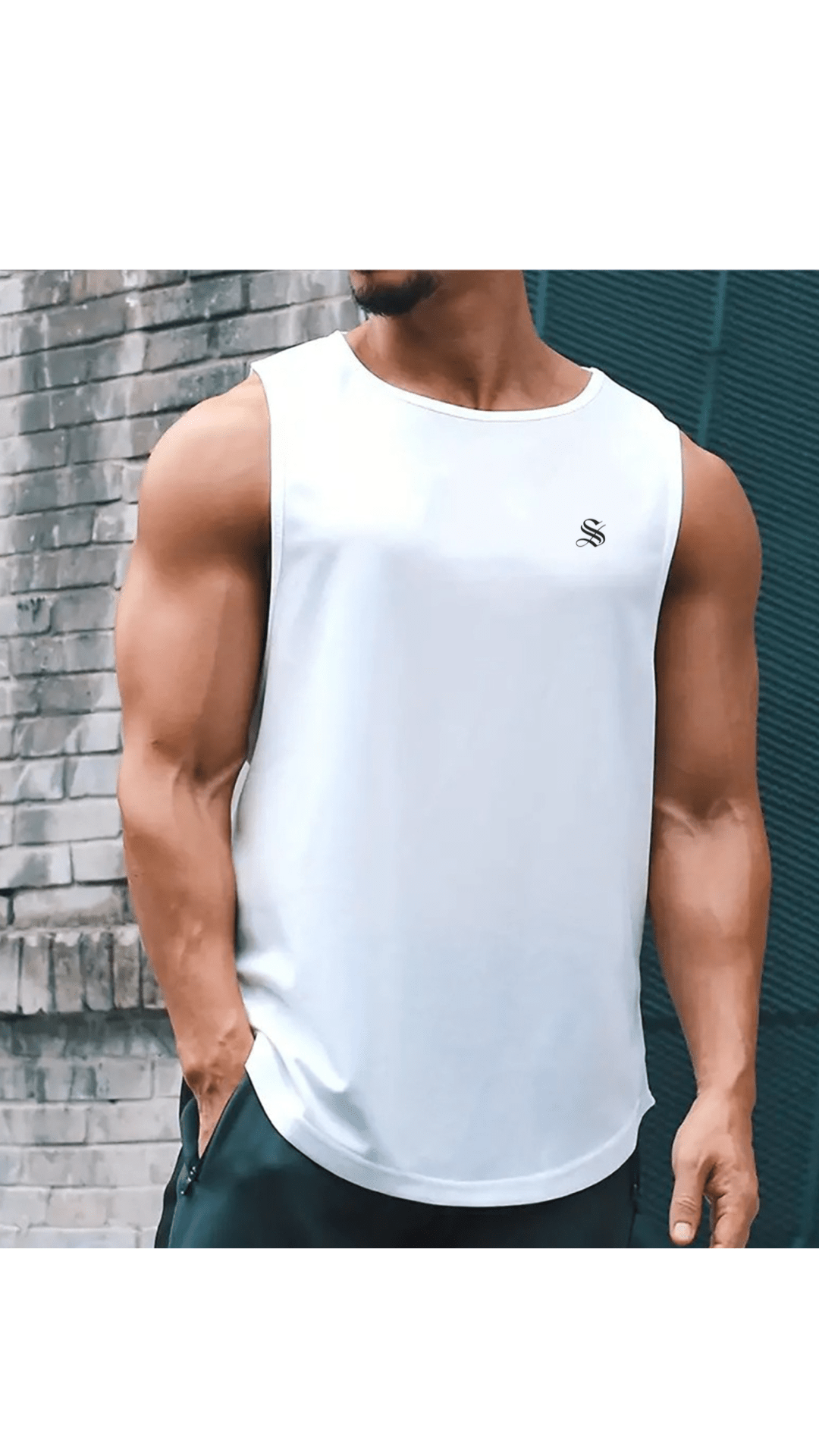 Kibanka - Tank Top for Men - Sarman Fashion - Wholesale Clothing Fashion Brand for Men from Canada