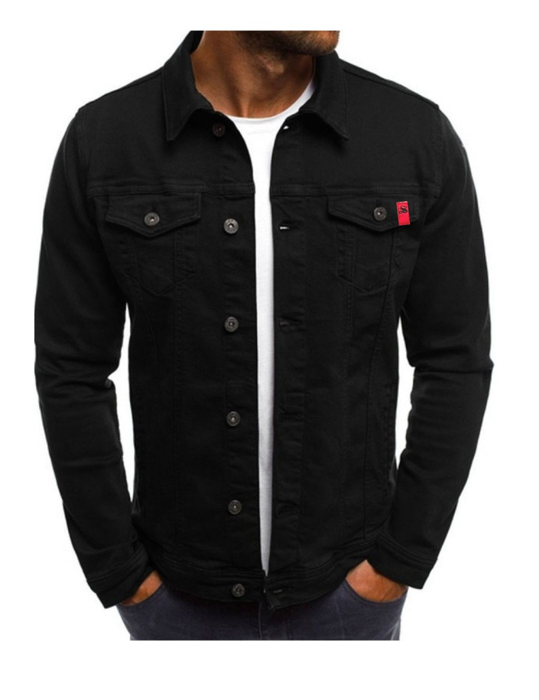 Kifilo - Long Sleeve Jeans Jacket for Men - Sarman Fashion - Wholesale Clothing Fashion Brand for Men from Canada