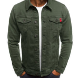Kifilo - Long Sleeve Jeans Jacket for Men - Sarman Fashion - Wholesale Clothing Fashion Brand for Men from Canada