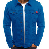 Kifilo - Long Sleeve Jeans Jacket for Men - Sarman Fashion - Wholesale Clothing Fashion Brand for Men from Canada