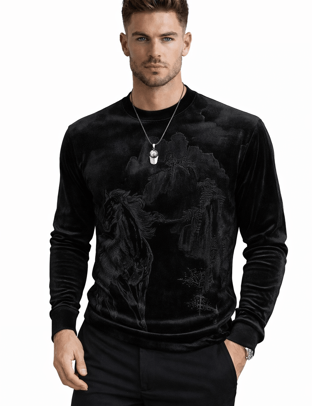 Kima 16 - Long Sleeve Shirt for Men - Sarman Fashion - Wholesale Clothing Fashion Brand for Men from Canada