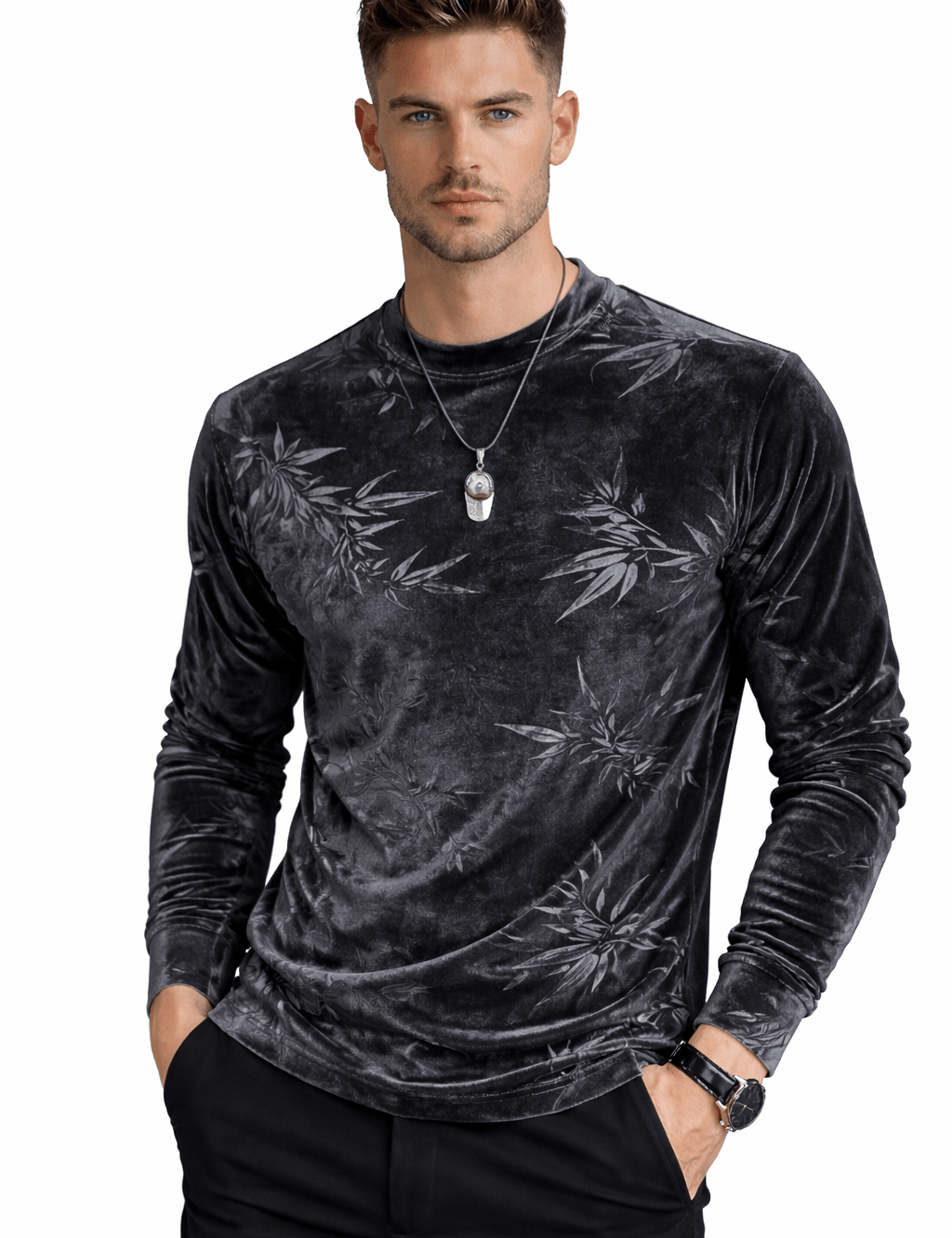 Kima 17 - Long Sleeve Shirt for Men - Sarman Fashion - Wholesale Clothing Fashion Brand for Men from Canada