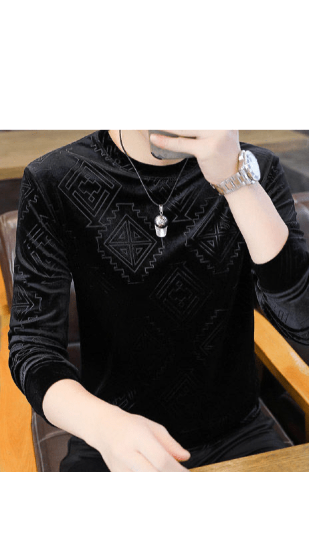 Kima 4 - Long Sleeve Shirt for Men - Sarman Fashion - Wholesale Clothing Fashion Brand for Men from Canada