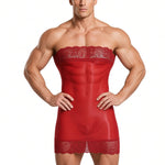 Kima 4 - Sheer Lace Bodysuit - Sarman Fashion - Wholesale Clothing Fashion Brand for Men from Canada