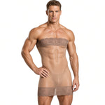 Kima 4 - Sheer Lace Bodysuit - Sarman Fashion - Wholesale Clothing Fashion Brand for Men from Canada