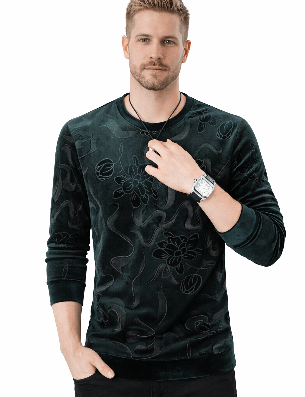 Kima 5 - Long Sleeve Shirt for Men - Sarman Fashion - Wholesale Clothing Fashion Brand for Men from Canada