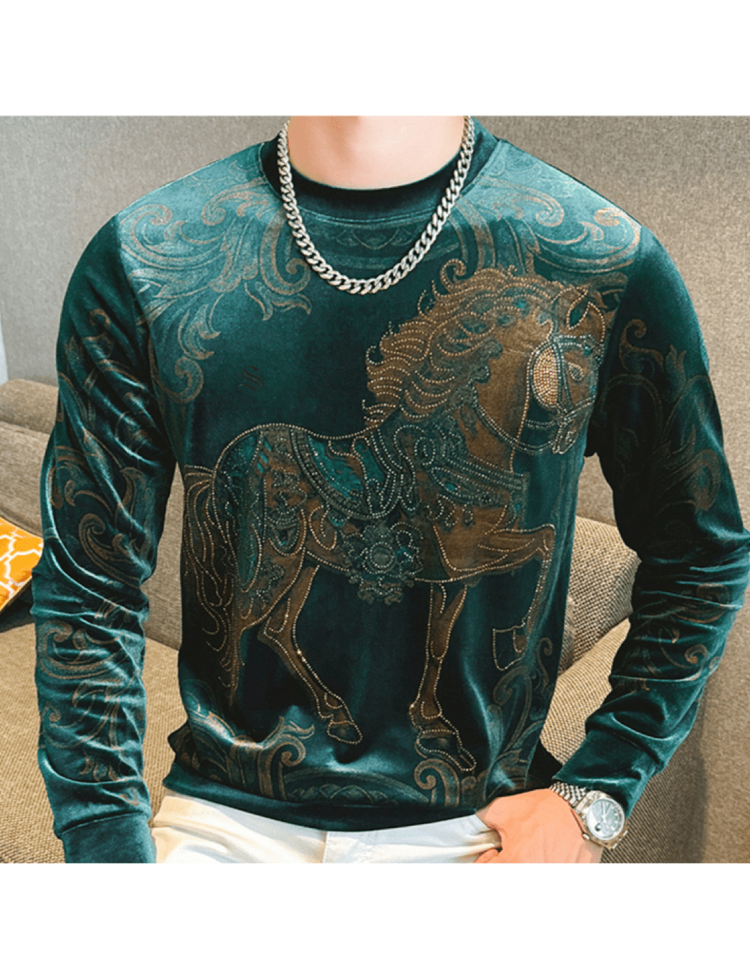 Kima - Long Sleeve Shirt for Men - Sarman Fashion - Wholesale Clothing Fashion Brand for Men from Canada