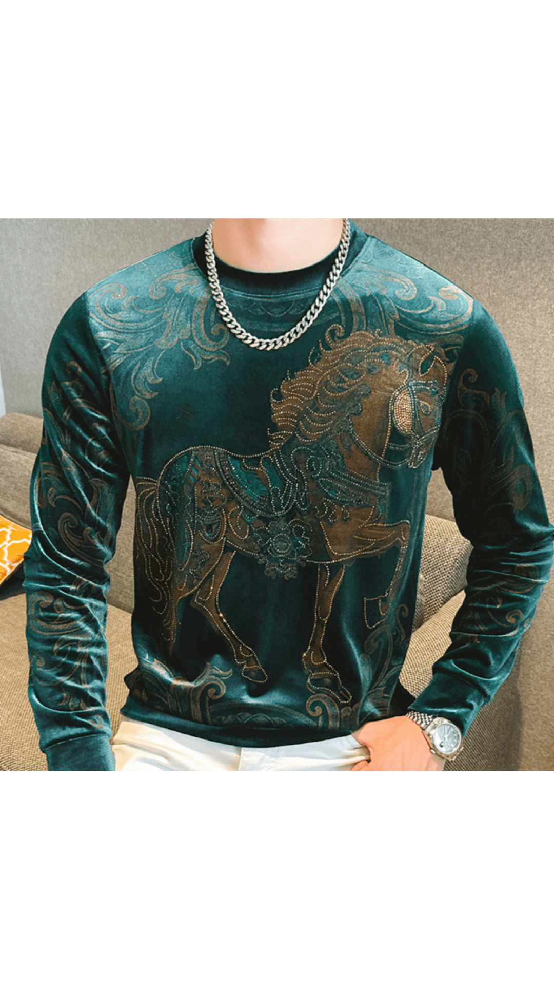 Kima - Long Sleeve Shirt for Men - Sarman Fashion - Wholesale Clothing Fashion Brand for Men from Canada