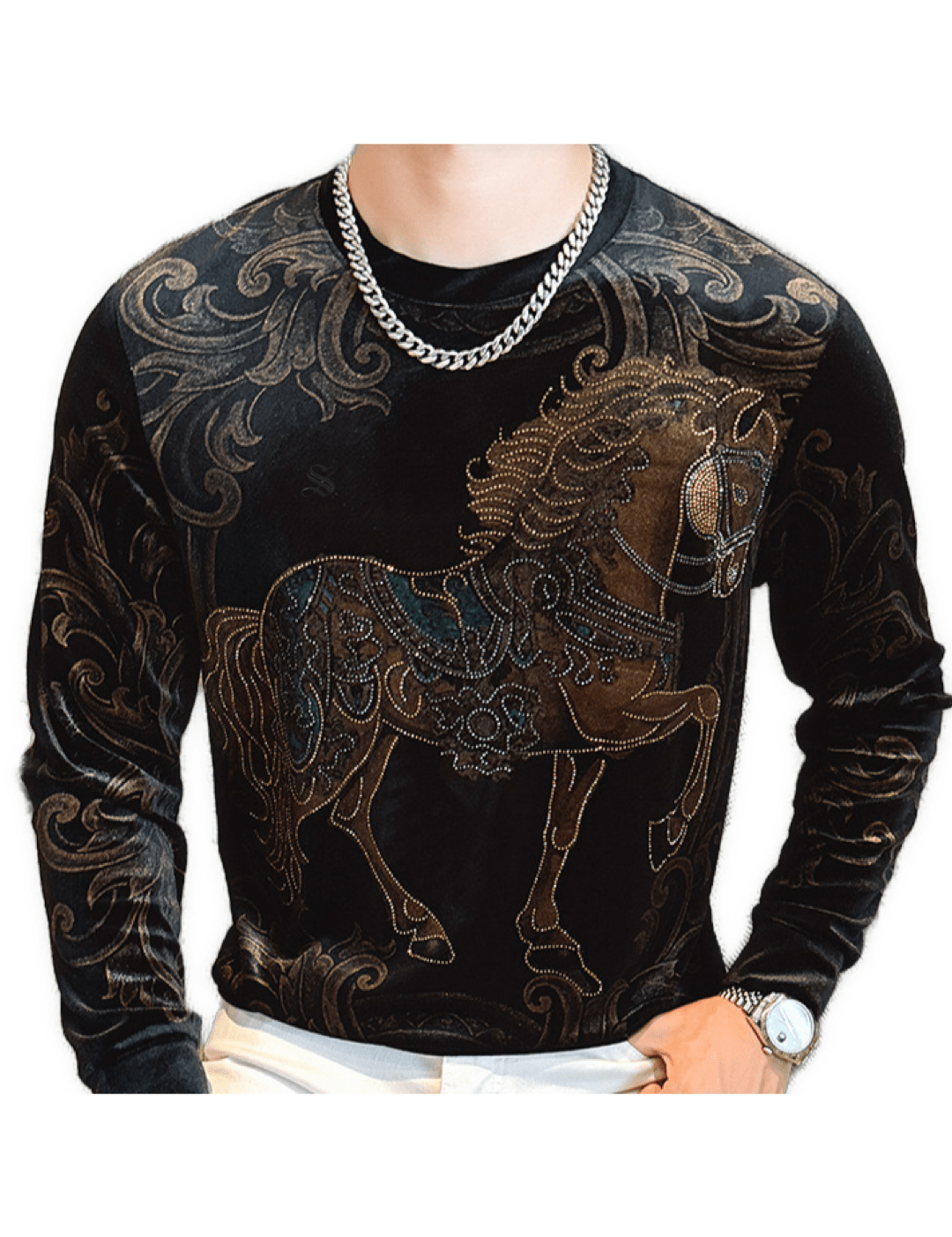 Kima - Long Sleeve Shirt for Men - Sarman Fashion - Wholesale Clothing Fashion Brand for Men from Canada