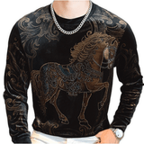 Kima - Long Sleeve Shirt for Men - Sarman Fashion - Wholesale Clothing Fashion Brand for Men from Canada