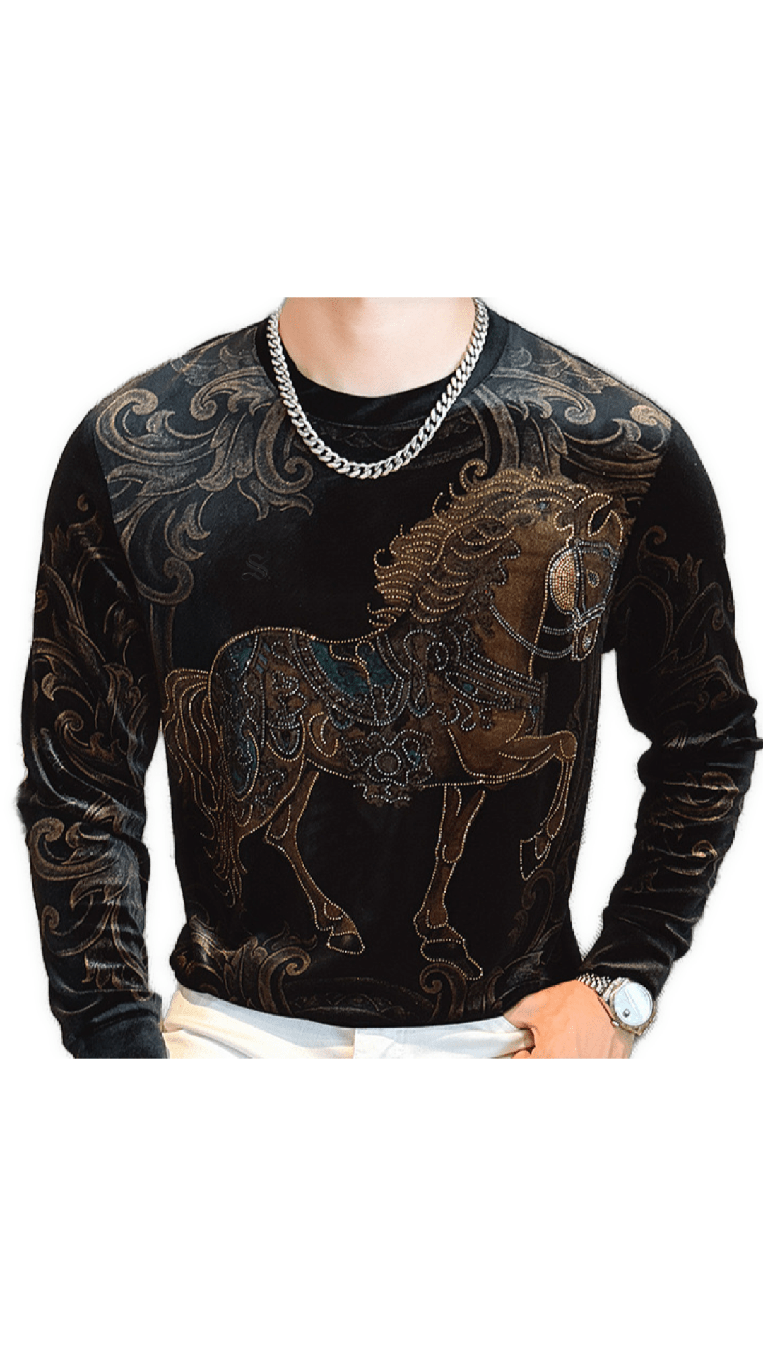 Kima - Long Sleeve Shirt for Men - Sarman Fashion - Wholesale Clothing Fashion Brand for Men from Canada