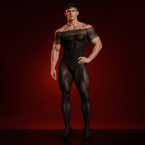 Kimji 10 - Jumpsuit Leggings for Men - Sarman Fashion - Wholesale Clothing Fashion Brand for Men from Canada