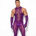 Kimji 17 - Jumpsuit Leggings for Men - Sarman Fashion - Wholesale Clothing Fashion Brand for Men from Canada