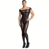 Kimji 2 - Jumpsuit Leggings for Men - Sarman Fashion - Wholesale Clothing Fashion Brand for Men from Canada