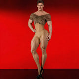 Kimji 3 - Jumpsuit Leggings for Men - Sarman Fashion - Wholesale Clothing Fashion Brand for Men from Canada