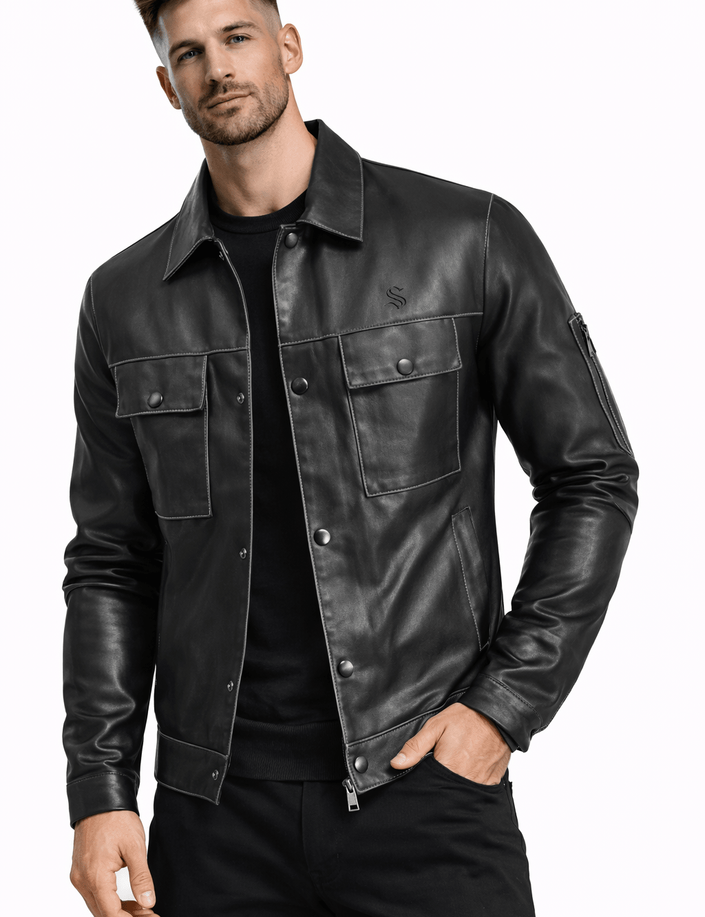 Kimora 10 - Jacket for Men - Sarman Fashion - Wholesale Clothing Fashion Brand for Men from Canada