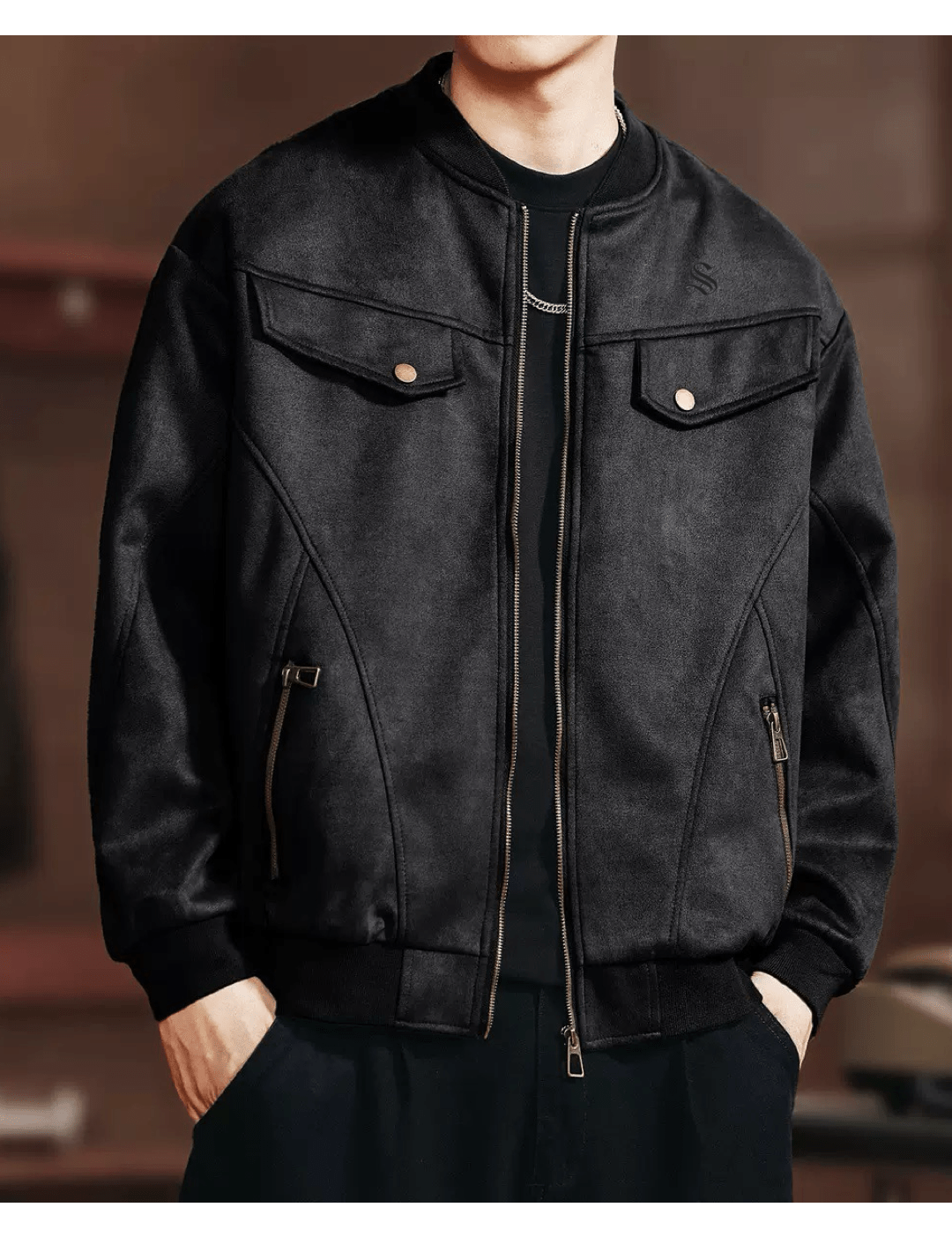 Kimora 11 - Jacket for Men - Sarman Fashion - Wholesale Clothing Fashion Brand for Men from Canada